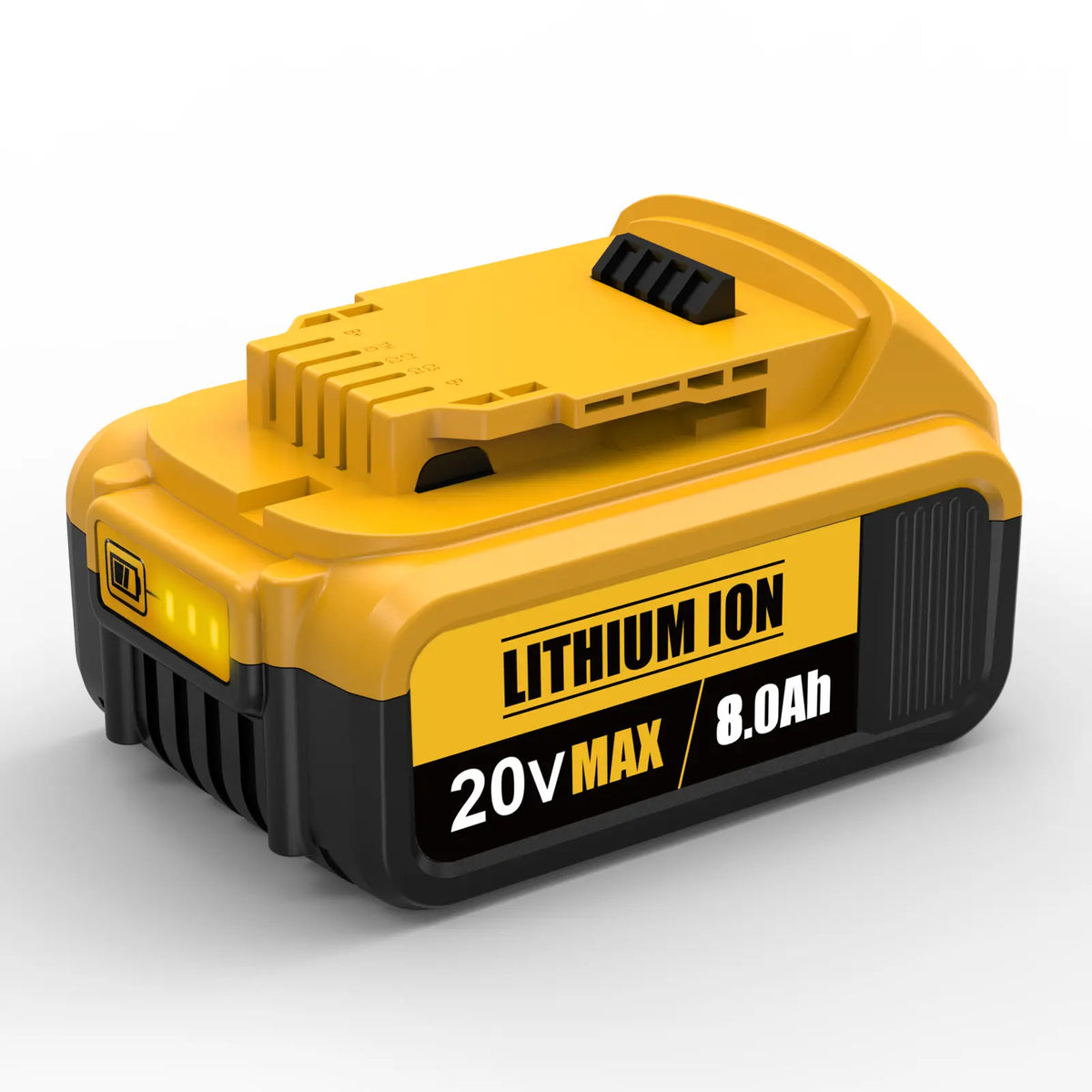 8.0Ah Lithium Battery Replacement for Dewalt 20V Battery Lithium-Ion Maxa Series Dewalt Batteries Stock Up