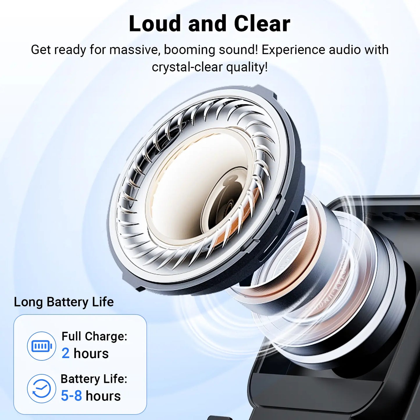 Wireless Induction Audio Speaker Stand, 5In1 Cellphone Holder, 3500Mah Rechargeable Emergency Power Bank,360° Adjustable Mobile Tablet Stand with Colorful Ambient Light Gifts for Men Women Mothersdaygift
