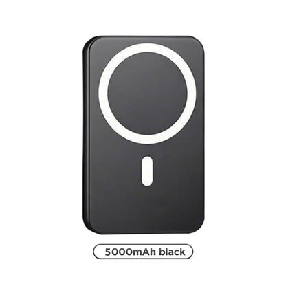 [Mothersdaygift]5000Mah Magnetic Power Bank Magsafe Wireless Fast Charger for Iphone 12–17 Pro/Pro Max, Compact Portable Battery Pack