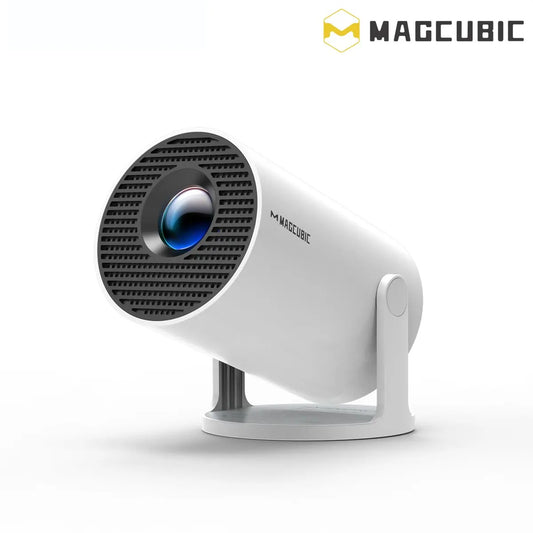 Magcubic Hy300Pro Android 14.0 Projector , Dual Wifi6 Wireless 290ANSI Allwinner H726 BT5.4 Bluetooth 1080P 1280*720P Portable Audio Home Video Projector, Multifunctional Projector for Home Cinema, Outdoor, Movie Night, Gift #GLOBAL PICKS