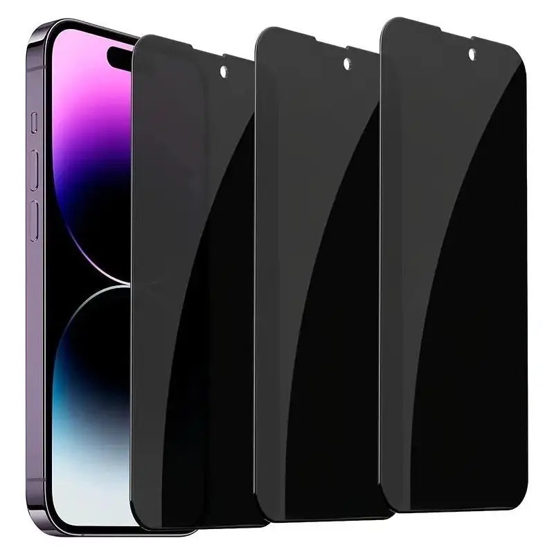 Anti-Spy Privacy Protective Phone Screen Protector, Tempered Screen Film Compatible with Iphone 17 16 15 14 13 12 11 Pro Max plus Air, Mobile Phone Accessories
