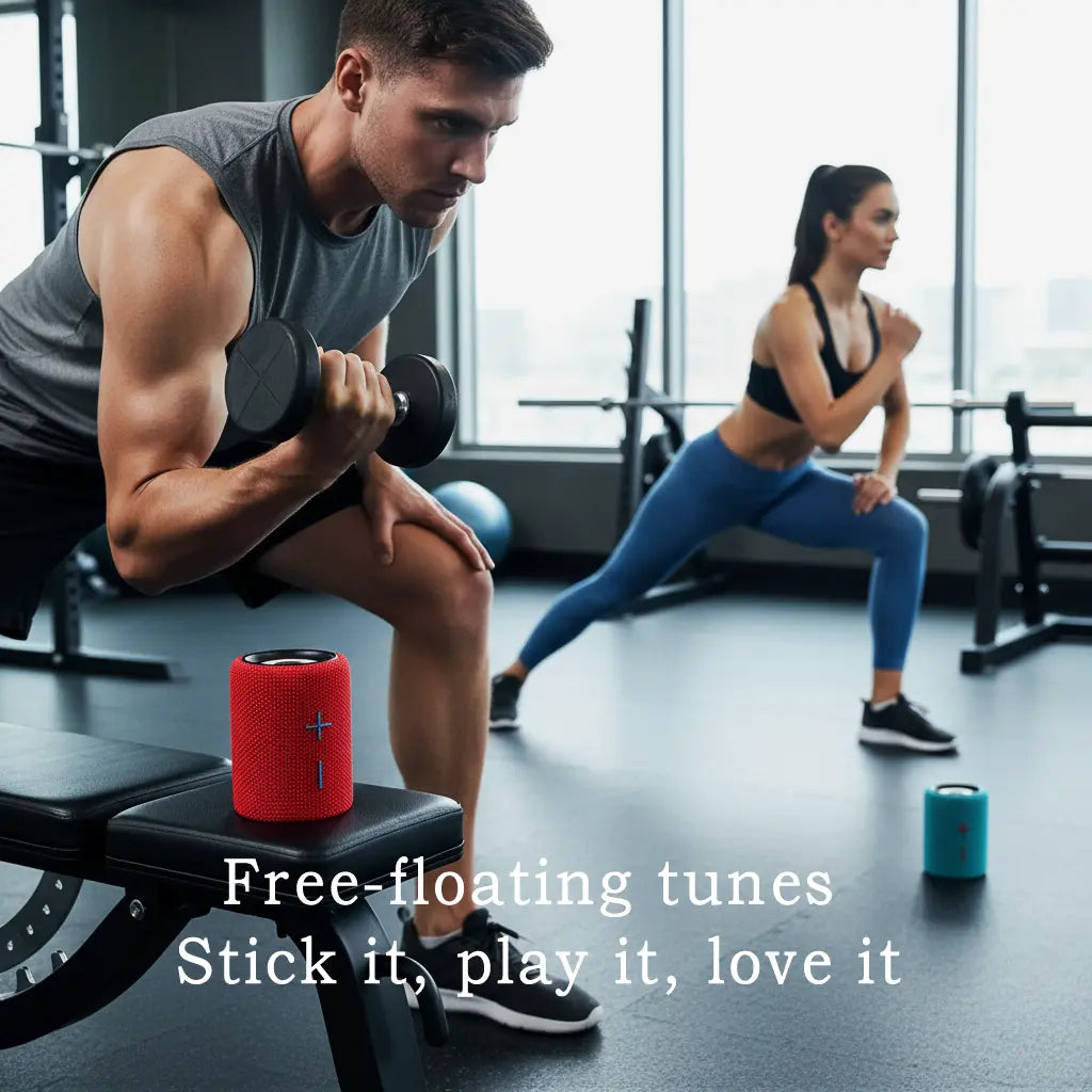 Stromberg TWIN Portable Bluetooth Speaker with Magnetic 2-In-1 Design IPX4 Water Resistant 10H Playtime TWS Pairing BT5.3 FM Radio for Home Party Outdoor Beach Audio Stereo 20W Subwoofer Dophin Audio