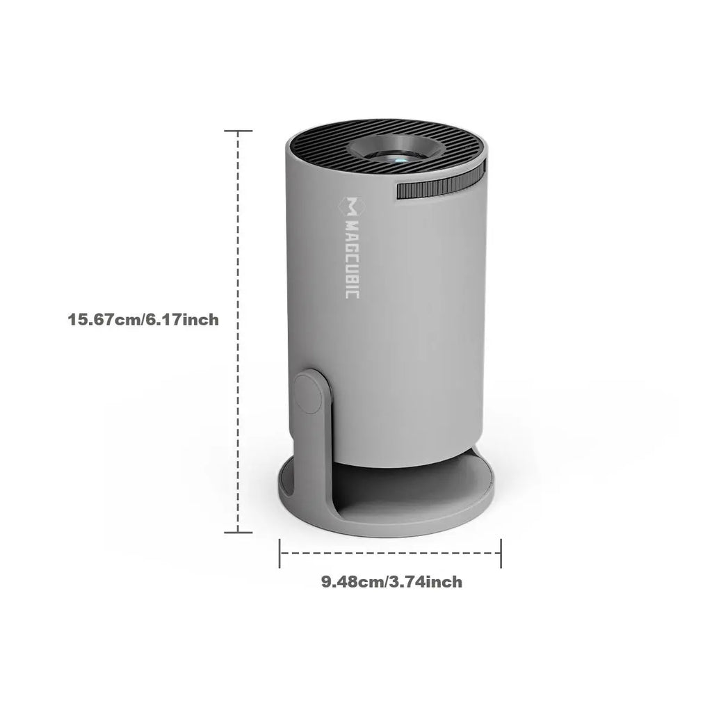 Magcubic Hy300Pro Android 14.0 Projector , Dual Wifi6 Wireless 290ANSI Allwinner H726 BT5.4 Bluetooth 1080P 1280*720P Portable Audio Home Video Projector, Multifunctional Projector for Home Cinema, Outdoor, Movie Night, Gift #GLOBAL PICKS